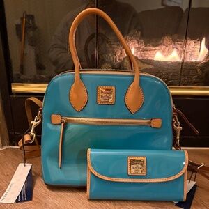 Dooney & Bourke Women's Domed Satchel with Continetal Clutch